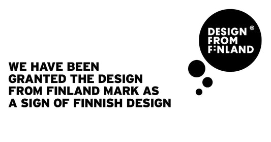 We have been granted the Design from Finland symbol!