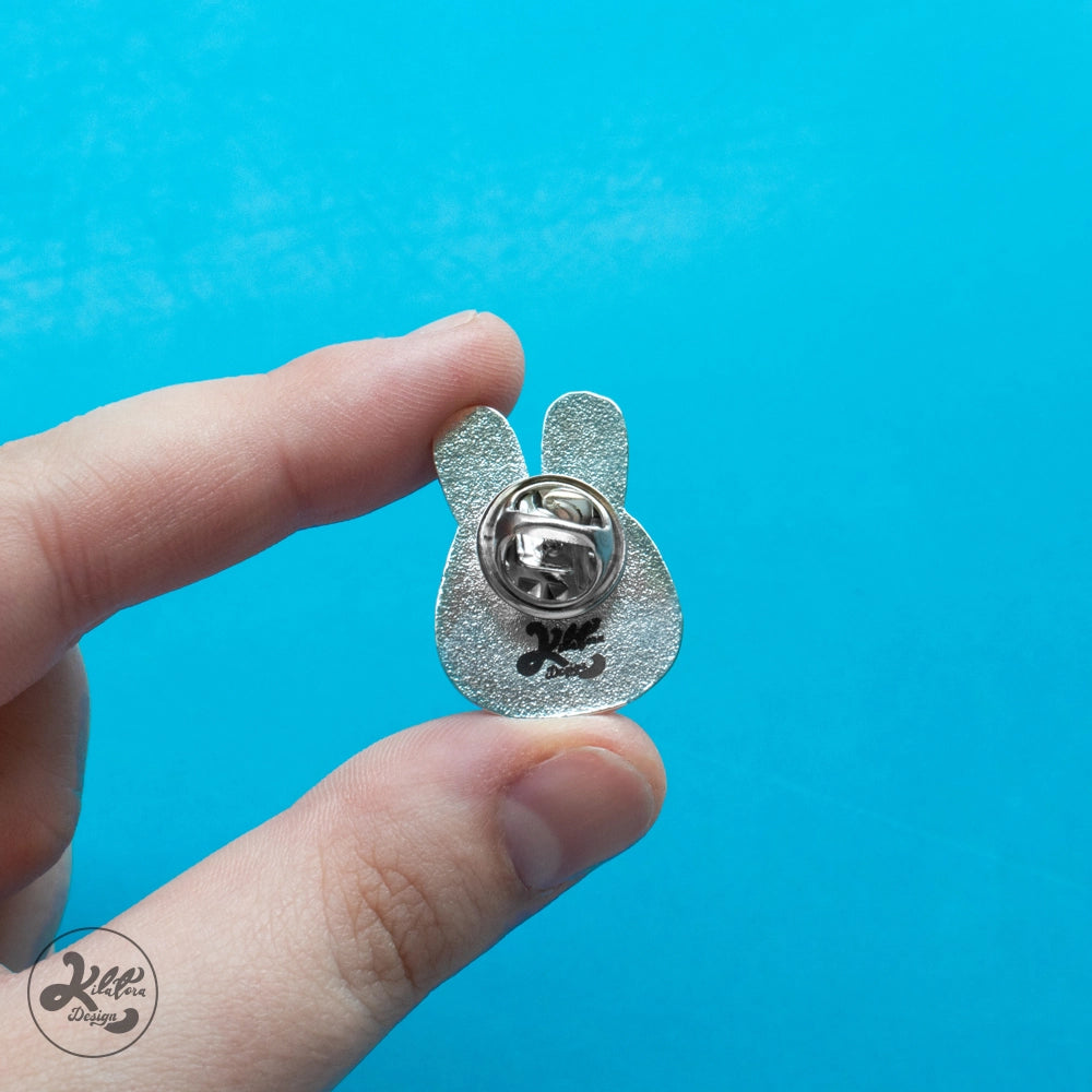 Bunny-Enamel Pin-Tora-&-Friends-Collection-kilatora-design.