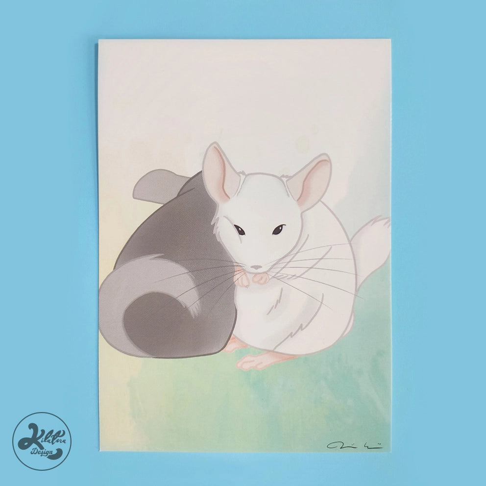 Chinchilla-Couple-Postcard-kilatora-design.