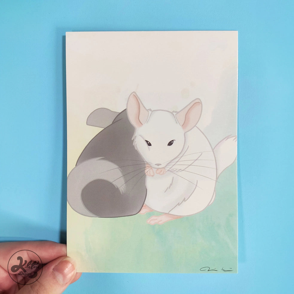 Chinchilla-Couple-Postcard-kilatora-design.