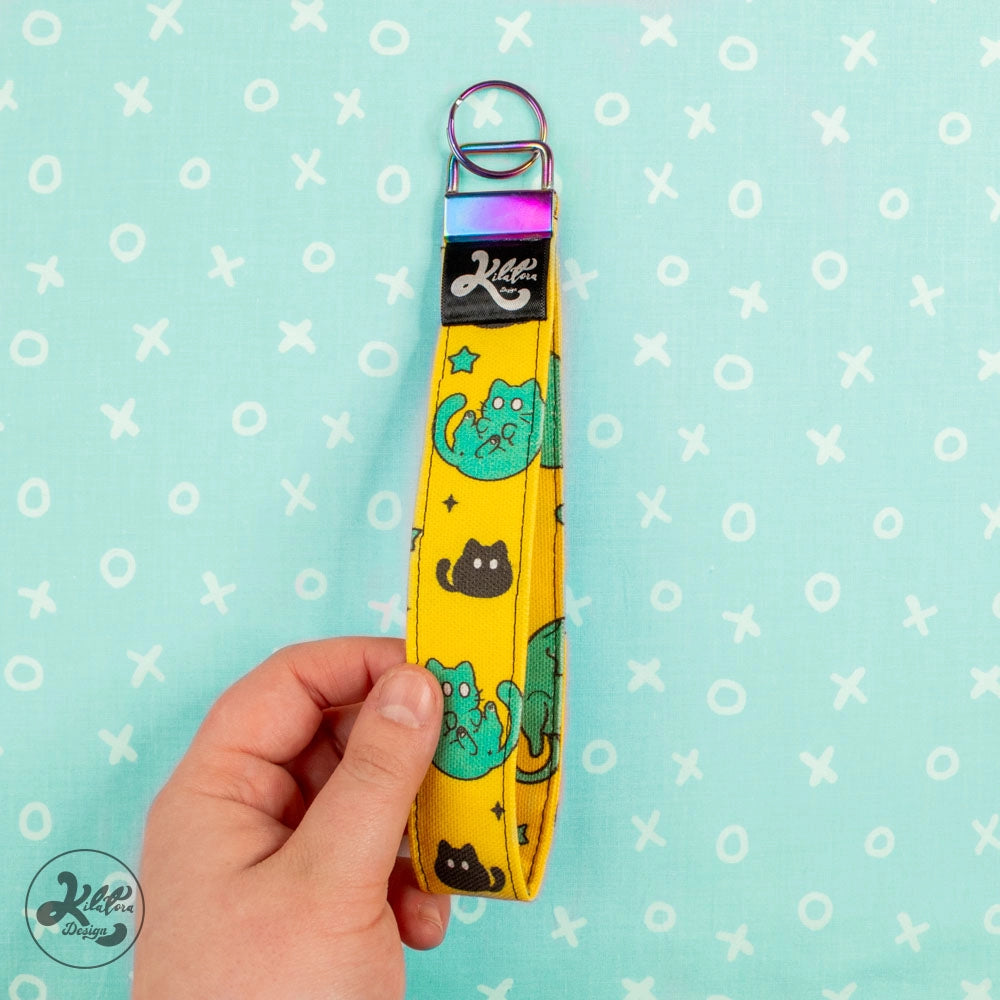 Kitty-Wristlet Keychain-Tora-&-Friends-Collection-kilatora-design.