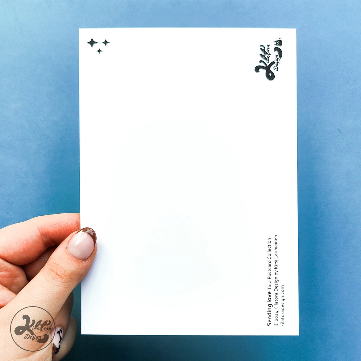 Sending Love Postcard