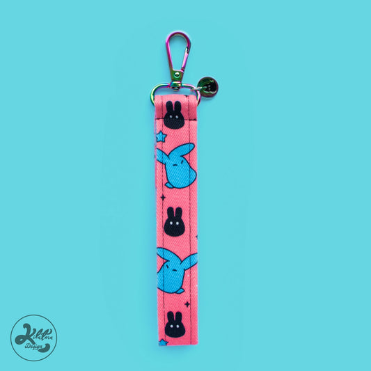 Bunny - Kawaii Clip Wristlet Keychain