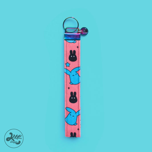 Bunny - Kawaii Wristlet Keychain