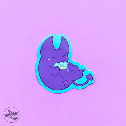 Donut Vinyl Sticker - Tora