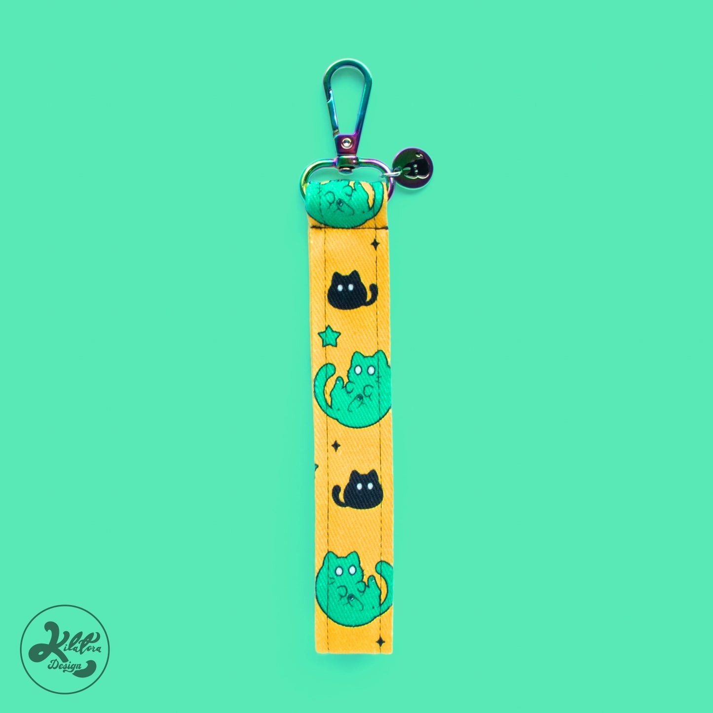 Kitty - Kawaii Clip Wristlet Keychain