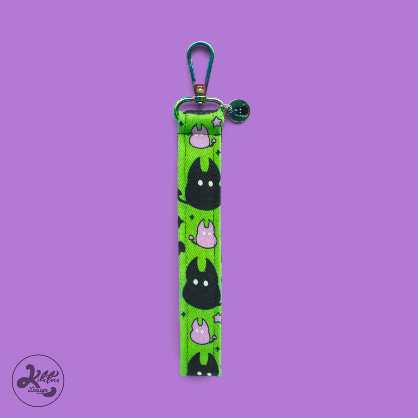 Tora - Kawaii Clip Wristlet Keychain