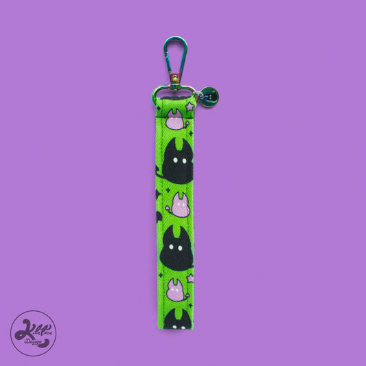 Tora - Kawaii Clip Wristlet Keychain