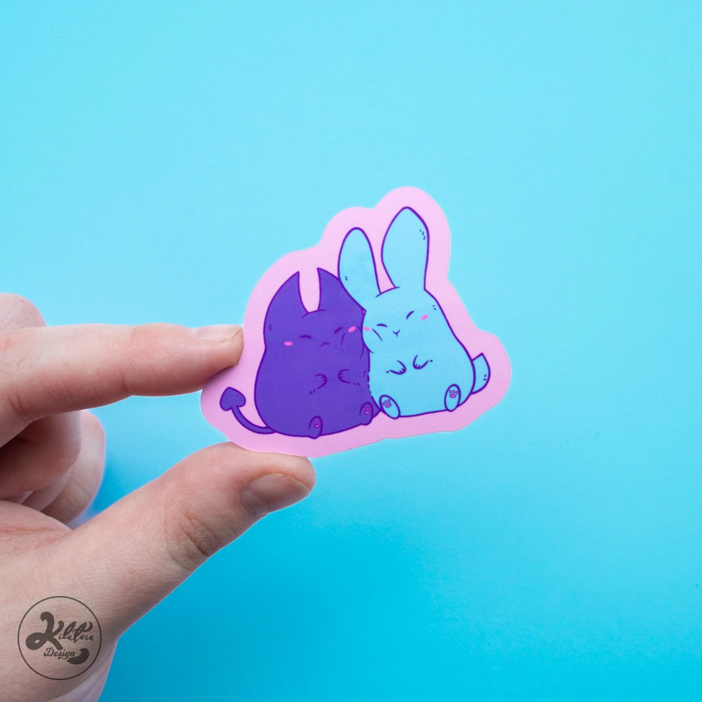 Pals Vinyl Sticker - Tora & Bunny