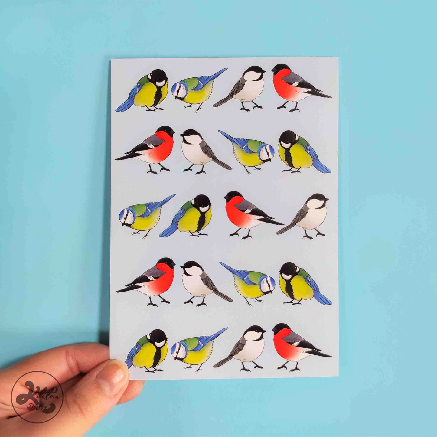 little-bird-postcard-A6-size-kilatora-design.